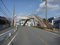 山口大学病院方面からのアクセス