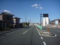 宇部市街方面からのアクセス