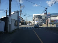 宇部市街方面からのアクセス